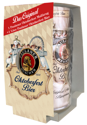 Masskrug Oktoberfestbier Set